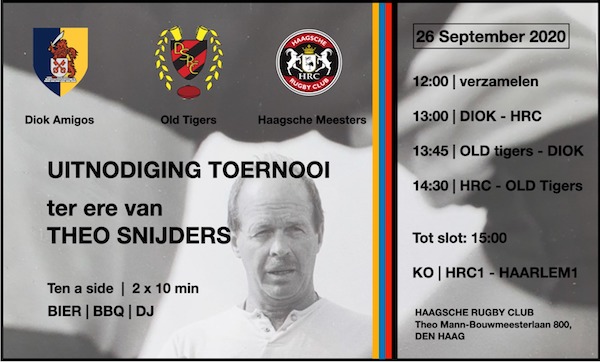 Toernooi ter ere van Theo Snijders